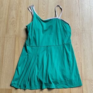 All in Motion size XL Green Mini Dress shorts underneath workout tennis gym